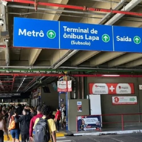 Estação da lapa tem obras adiadas para após o segundo turno