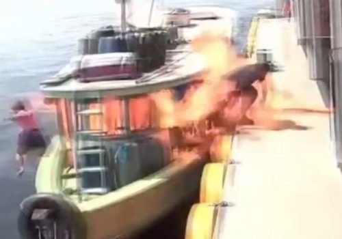 Explosão de barco em Manacapuru deixa feridos e causa pânico entre os presentes