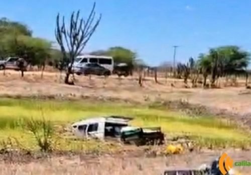 Falha mecânica em van deixa nove pessoas feridas na rodovia Ba-120