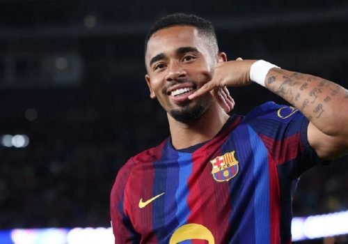 Gabriel Jesus brilha na Champions League e alcança marca histórica pelo Barcelona