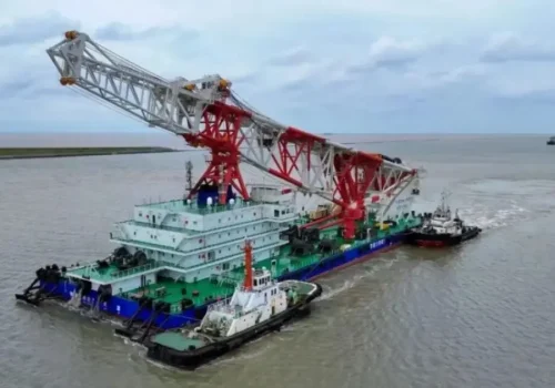 Gigante chinês inicia jornada para construir a Ponte Salvador-itaparica