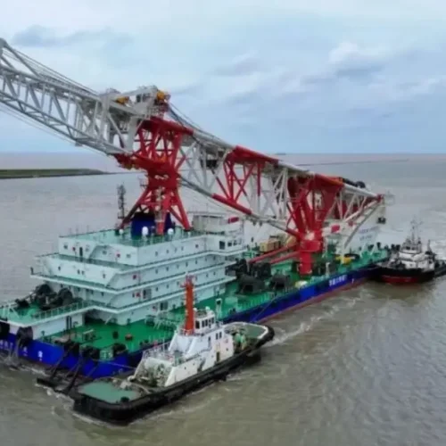 Gigante chinês inicia jornada para construir a Ponte Salvador-itaparica