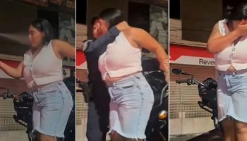 Guarda municipal utiliza spray de pimenta contra mulher em blitz no bairro do Jurunas