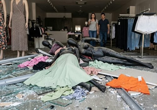 Homem é detido após destruir vitrines e causar pânico no centro de Jequié