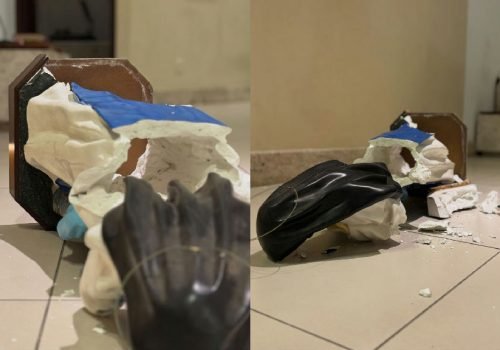 Igreja em Salvador registra destruição de imagem de Santa Dulce dos Pobres por vandalismo