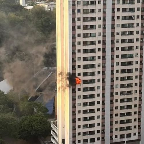 Incêndio em apartamento no bairro de Brotas mobiliza bombeiros e moradores