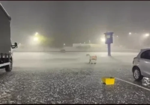 Inema alerta para risco de granizo e temporais em regiões da Bahia