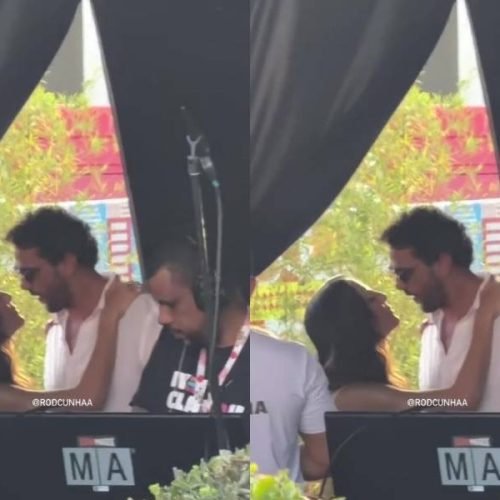 Ivete Sangalo é vista em momento íntimo com Tiago Maia durante show em Portugal