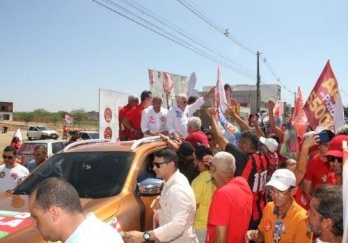 Jerônimo Rodrigues percorre o Território do Sisal em maratona de campanha eleitoral