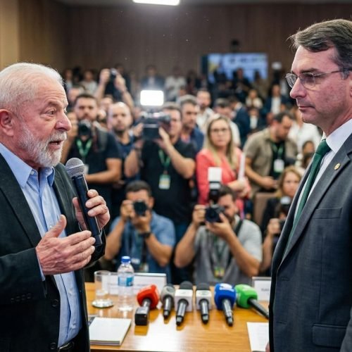 Lula e Flávio Bolsonaro medem forças no Sudeste com empate técnico em estados decisivos para 2026