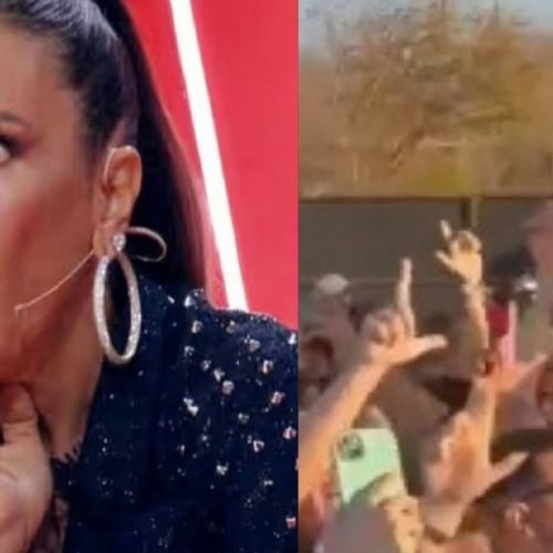 Manifestação política de fãs de Ivete Sangalo marca show em Fortaleza