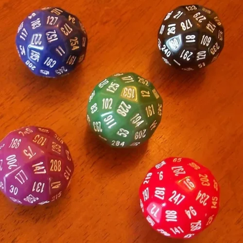 Matemáticos desenvolvem dados de 60 lados para eliminar empates em jogos
