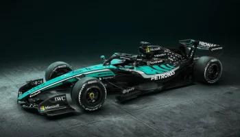 Mercedes revela pintura especial com detalhes em verde para o GP da Malásia