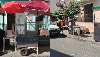 Moradores da Saúde denunciam obstrução de residências por barracas de ambulantes
