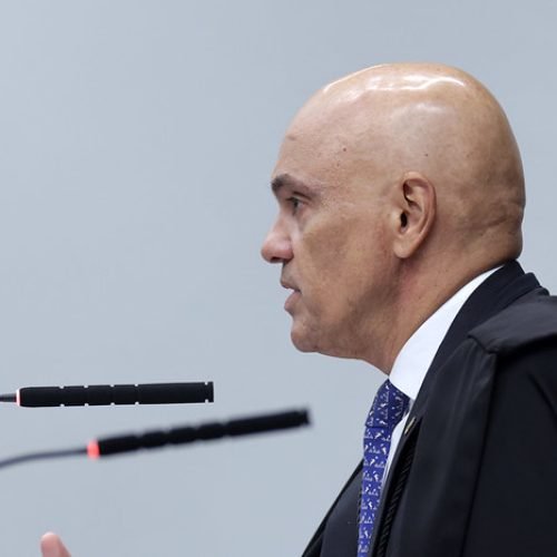 Moraes aponta lavagem cerebral em usuários de redes sociais durante evento em São Paulo