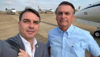 Moraes solicita parecer da PGR sobre pedido de visita de Flávio Bolsonaro ao pai