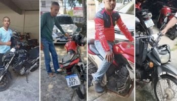 Motocicletas apreendidas são devolvidas aos donos pela Polícia Civil em Salvador