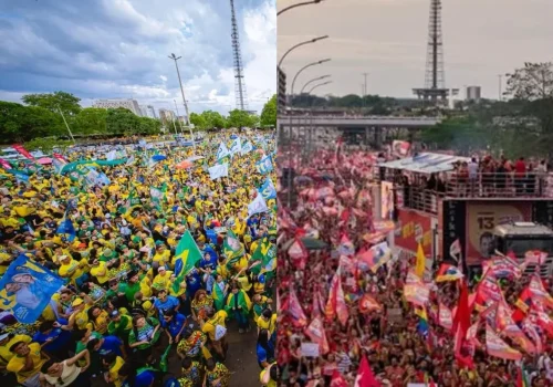 Multidões lotam ruas em atos finais de direita e esquerda pelo Distrito Federal