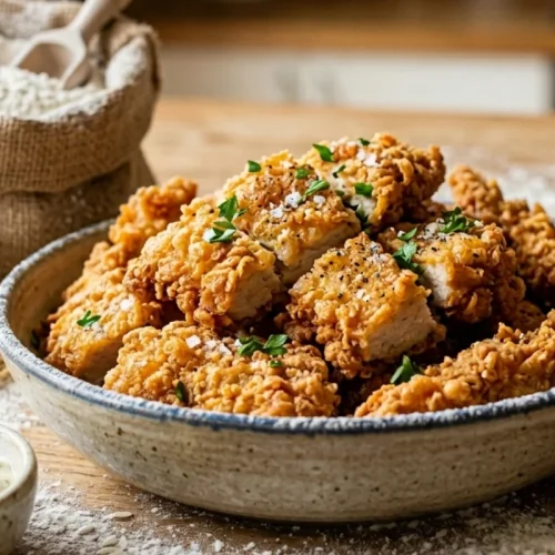 O segredo do chef para um frango frito com crocância extrema