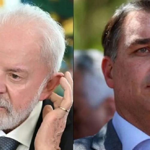 Pesquisa eleitoral aponta Flávio Bolsonaro à frente de Lula no segundo turno