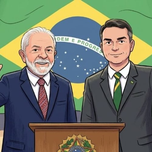 Pesquisa Quaest 2026 aponta Lula à frente de Flávio Bolsonaro em intenções de voto