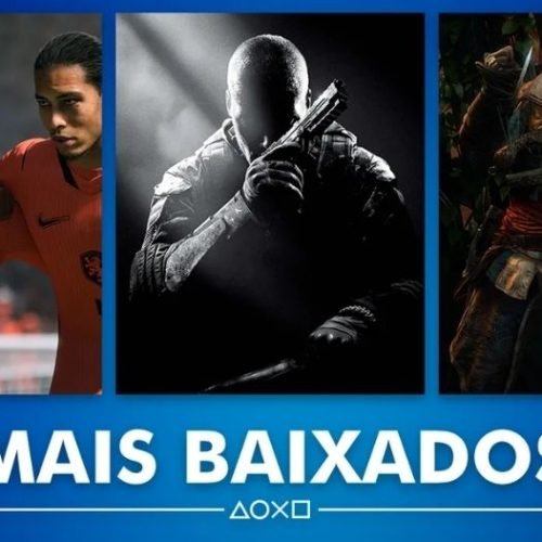 Playstation revela os jogos mais baixados do mês nas lojas digitais