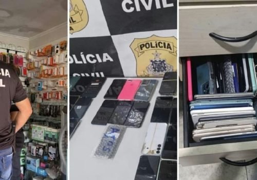 Polícia Civil apreende cem celulares em operação contra receptação em Barreiras