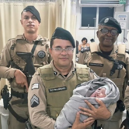 Policiais militares resgatam recém-nascida abandonada em via pública no bairro do IAPI