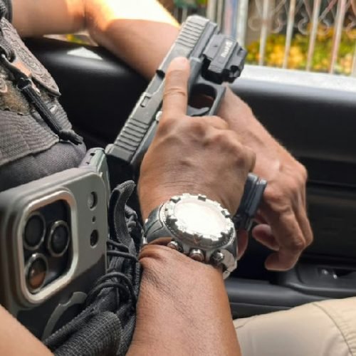 Prisão em flagrante por importunação sexual contra servidora pública