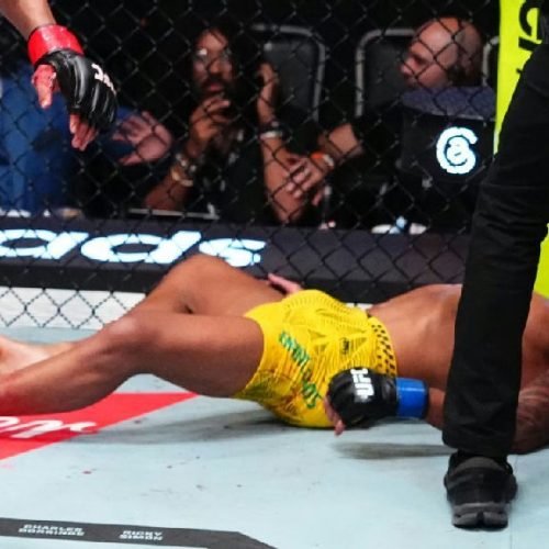 Raoni Barcelos é hospitalizado após desmaio repentino em luta no UFC