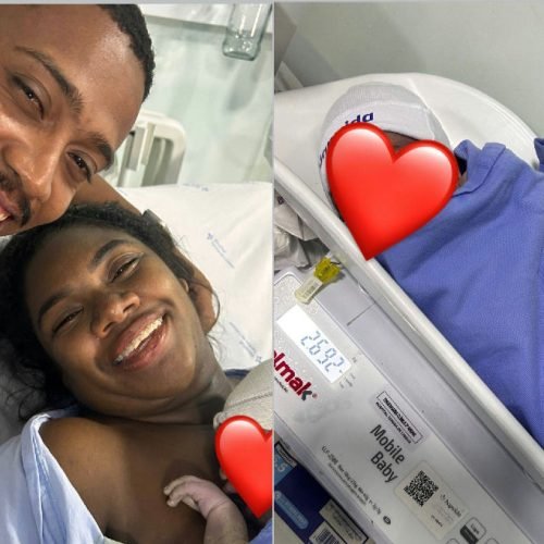 Raquel Brito celebra o nascimento de seu primeiro filho, Ravi