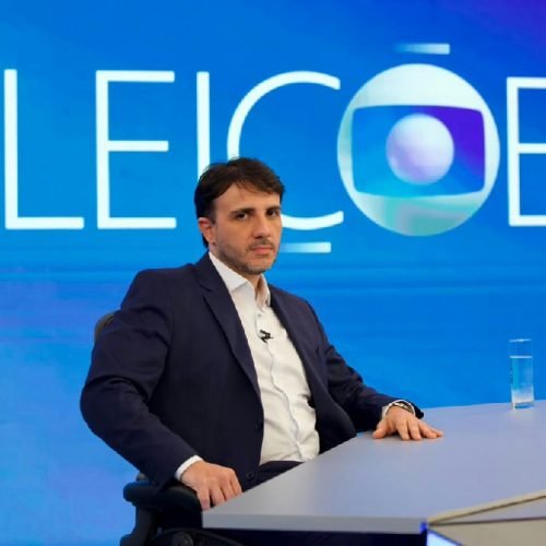 Renan Santos participa de série de entrevistas presidenciais na TV Globo