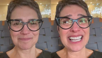 Sandra Annenberg se emociona ao refletir sobre o exercício do voto