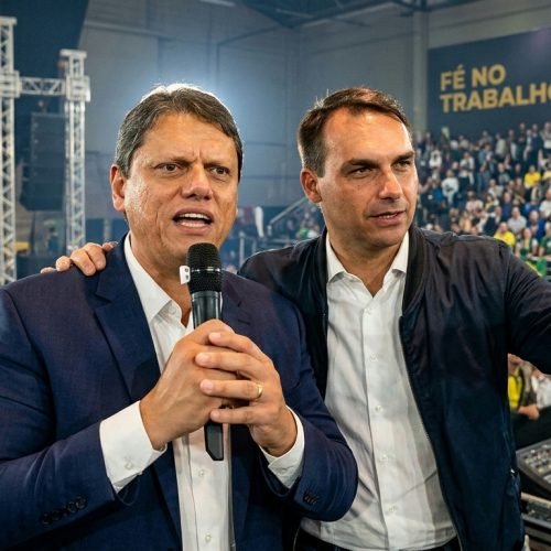 Tarcísio oficializa candidatura à reeleição em São Paulo com foco em aliança conservadora