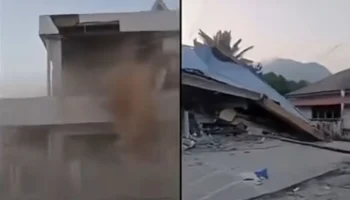 Terremoto de magnitude 7,7 causa mortes e destruição na Indonésia
