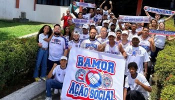 Torcida Bamor promove mutirão de doação de sangue no Hemoba em Salvador