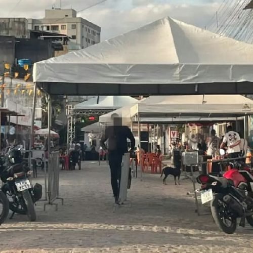Três pessoas são atingidas por disparos de arma de fogo em evento no bairro Caseb