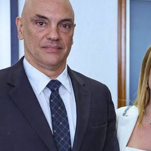 Vídeo registra Alexandre de Moraes e Viviane Barci em jatinho ligado a Daniel Vorcaro